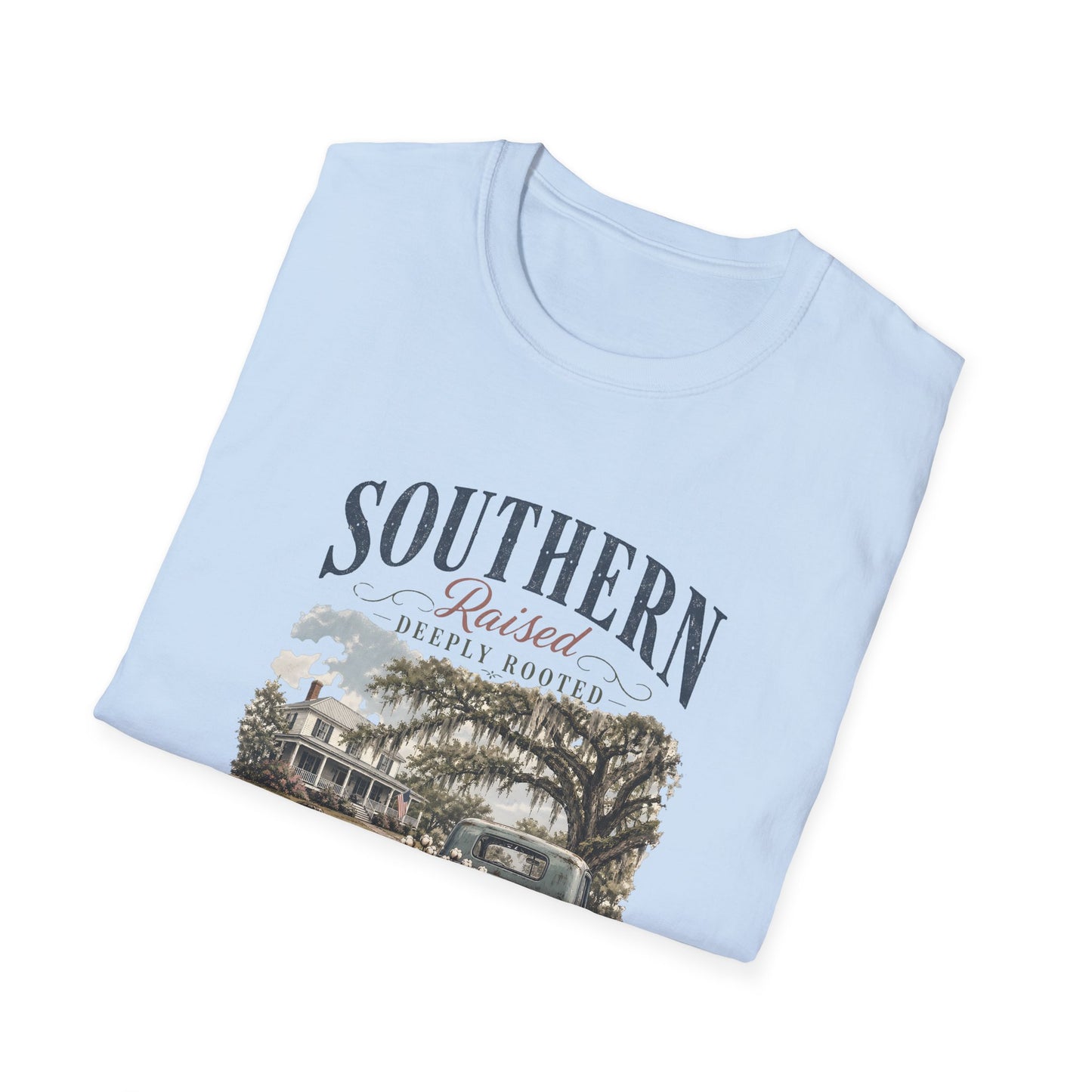 Southern Raised Vintage Truck T-Shirt