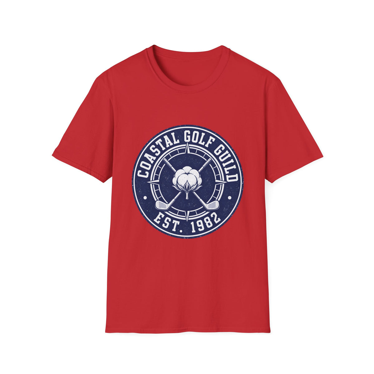Coastal Golf Guild Charleson Vintage Golf Club T-Shirt - HomeGrown South Graphic Tee (View 4)