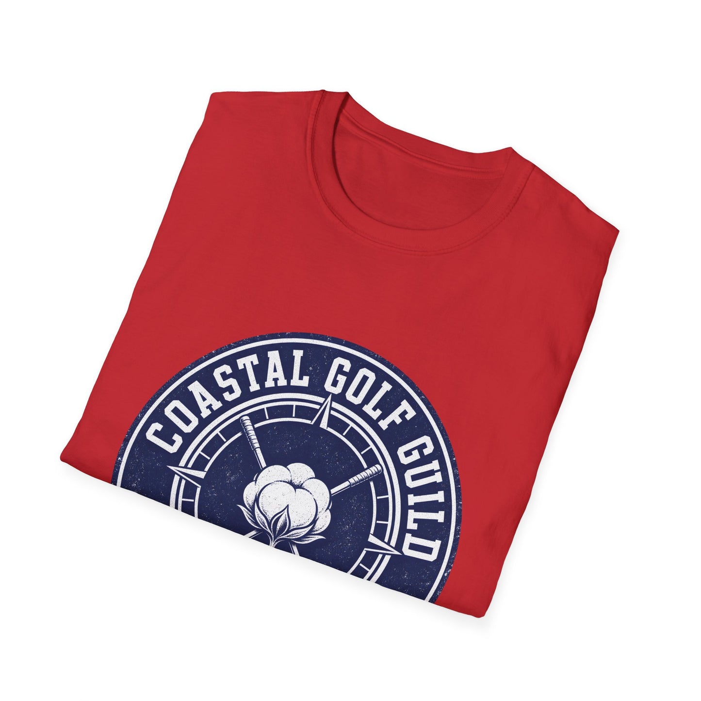 Coastal Golf Guild Vintage Golf Logo (Est. 1982) T-Shirt