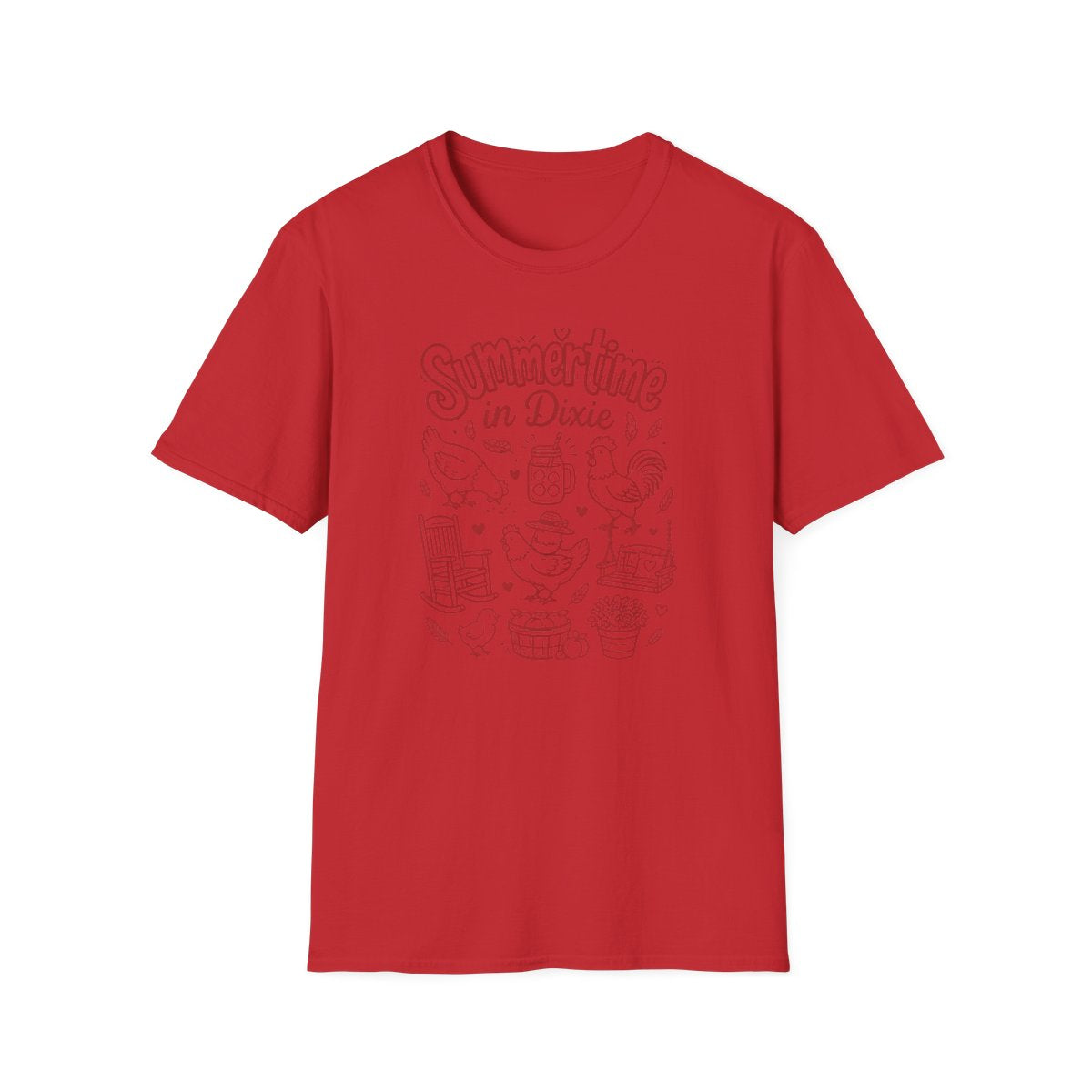 red front mockup