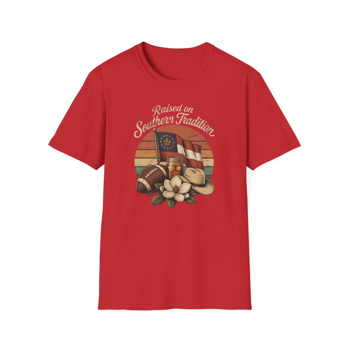 red front mockup