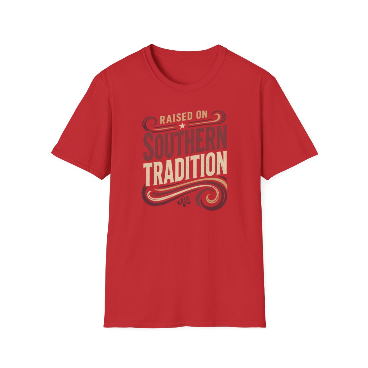 red front mockup
