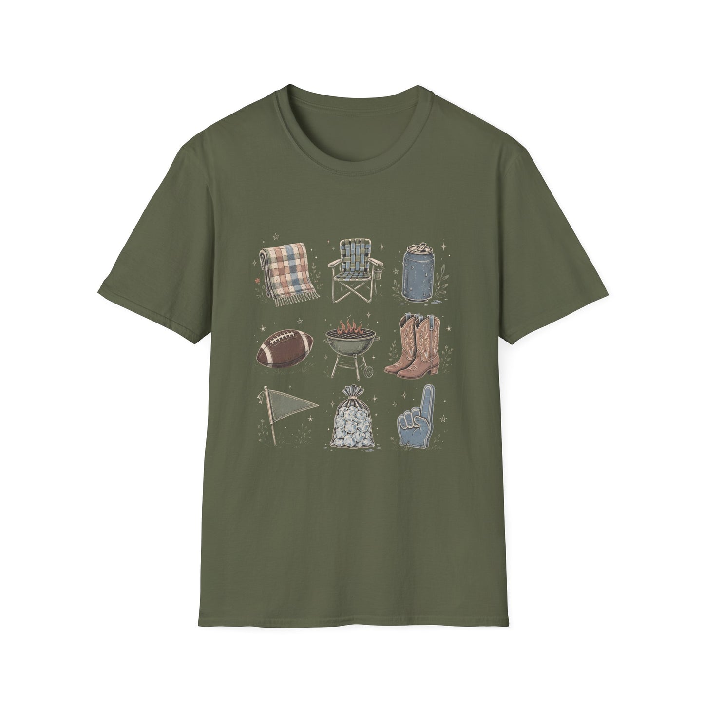 Camping Essentials Outdoor Adventure Set T-Shirt