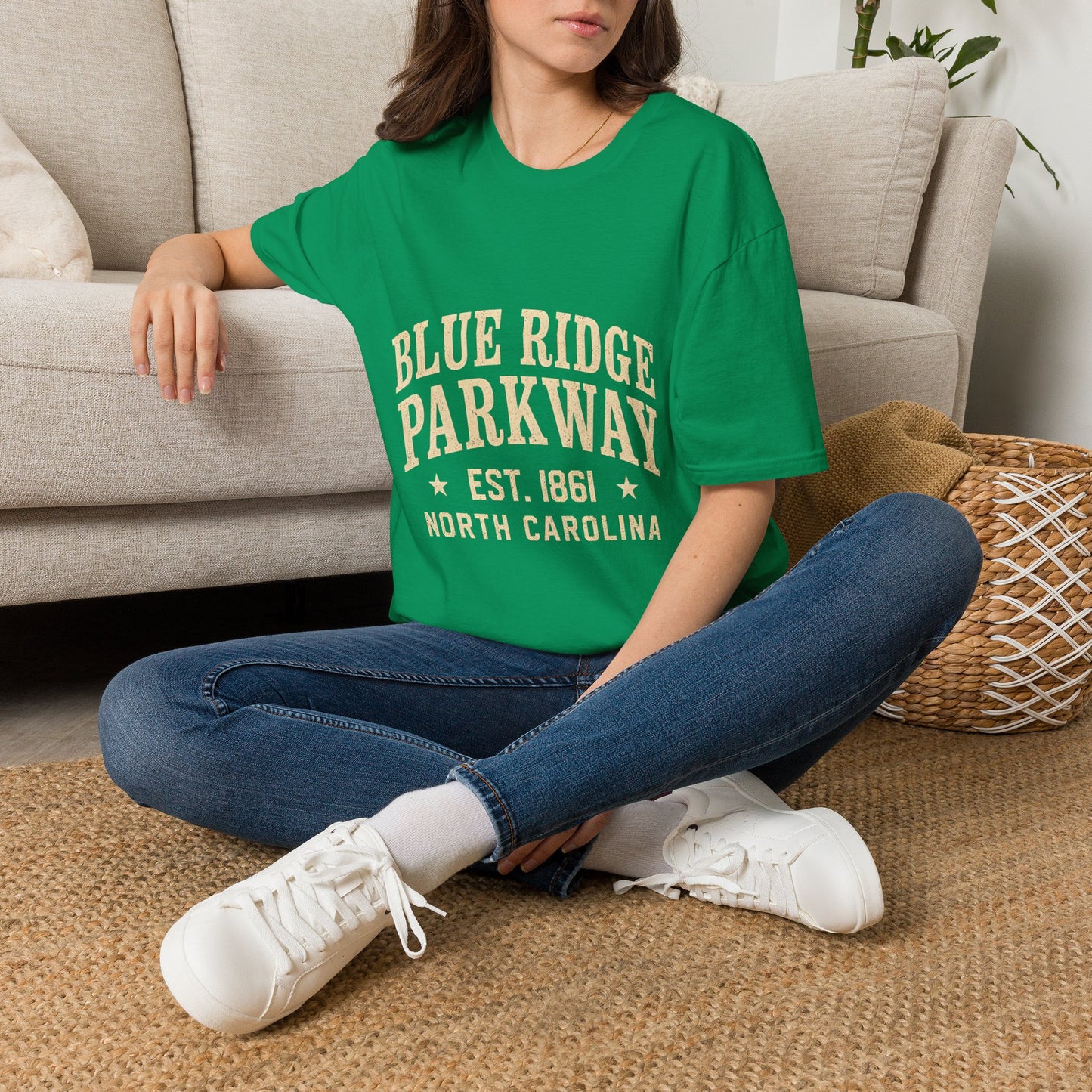 Blue Ridge Parkway North Carolina Est 1861 T-Shirt