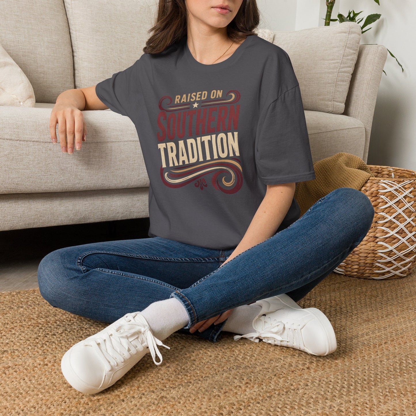 Raised On Southern Tradition Vintage T-Shirt