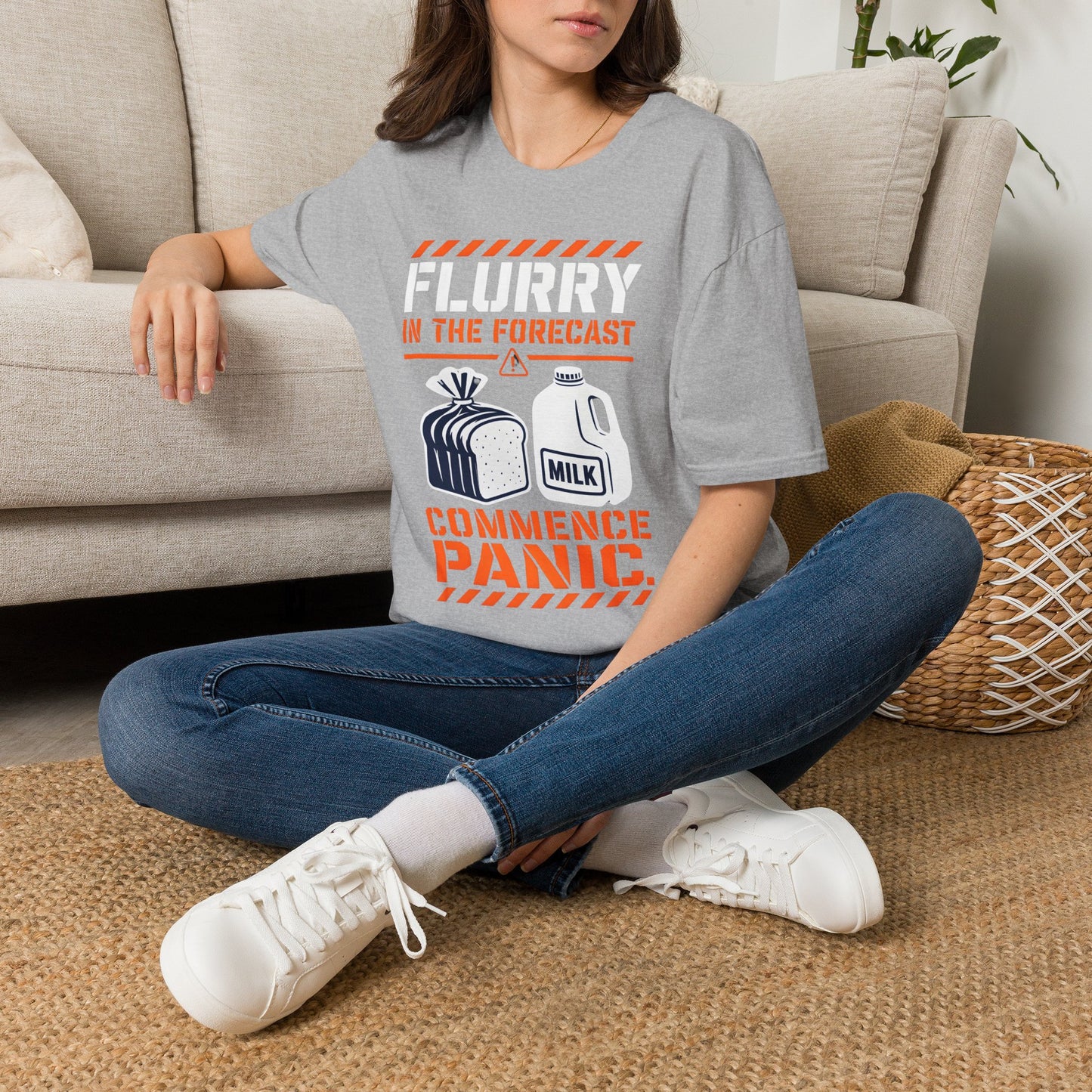 Flurry In The Forecast Commence Panic T-Shirt
