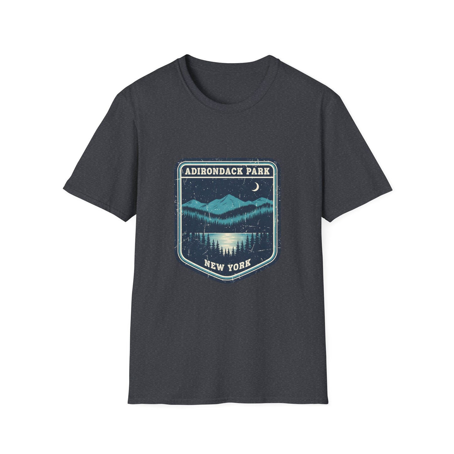 Adirondack Park New York Mountain Nature Camping Outdoors T-Shirt