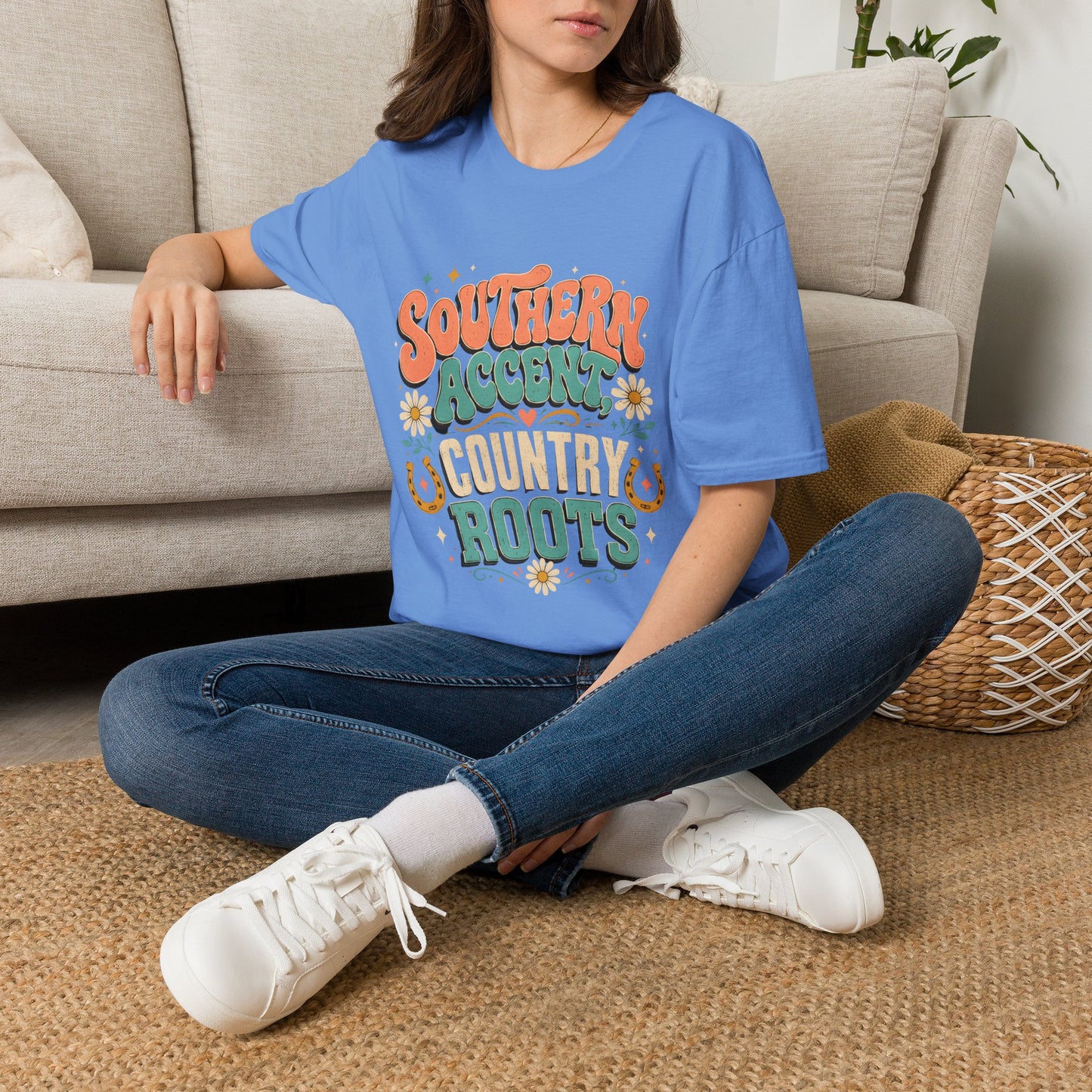 Southern Accent Country Roots Retro T-Shirt
