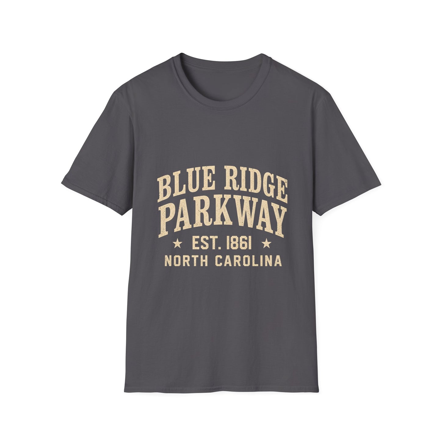 Blue Ridge Parkway North Carolina Est 1861 T-Shirt