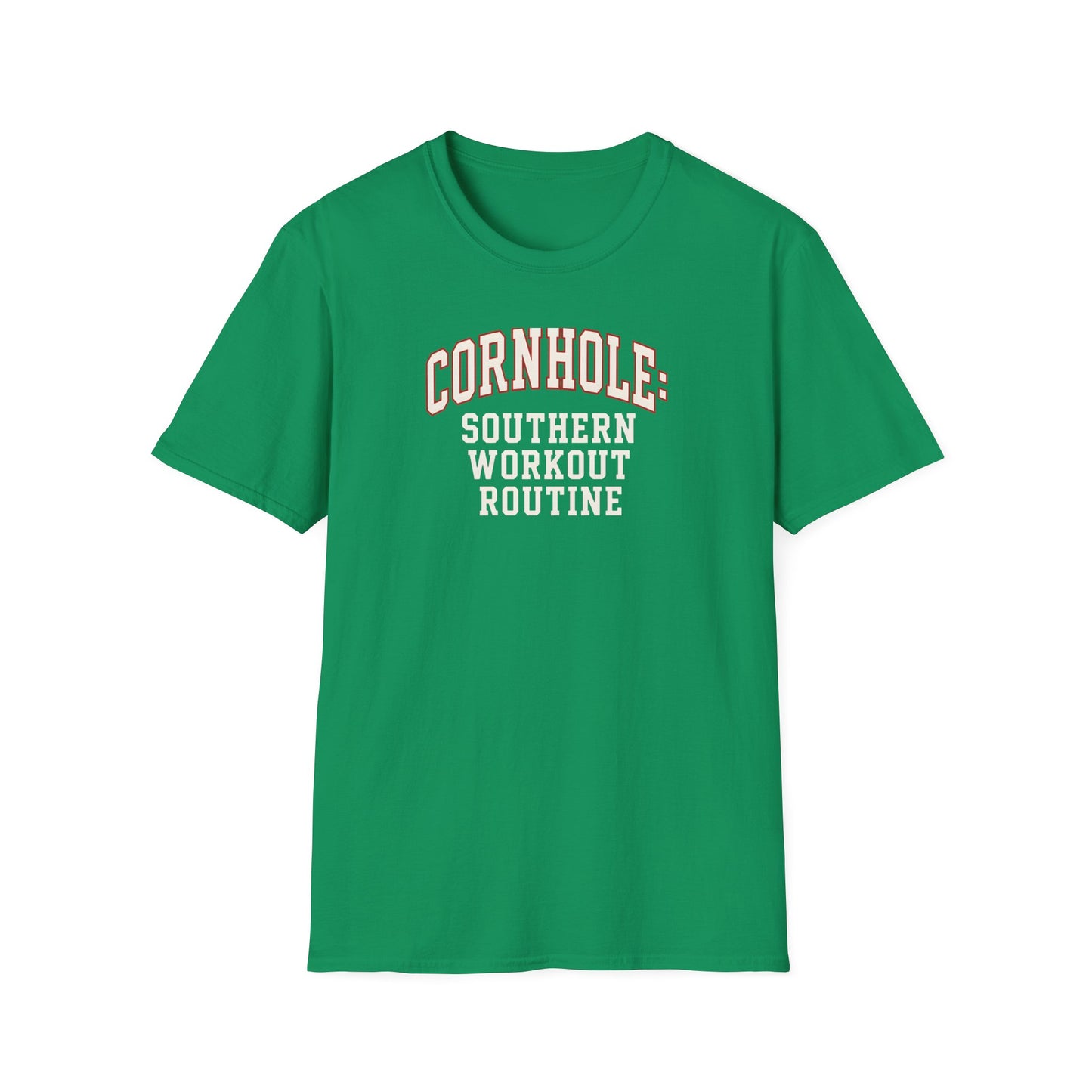 Cornhole Southern Workout Routine T-Shirt