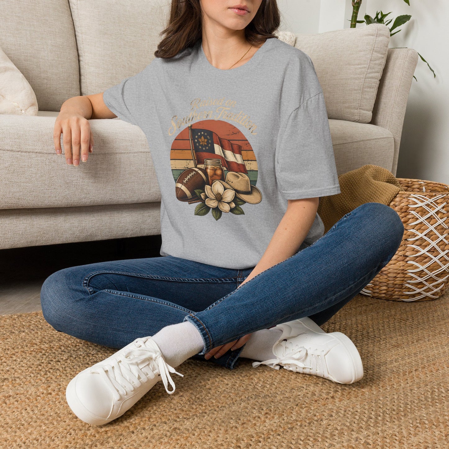 Raised On Southern Tradition Vintage T-Shirt