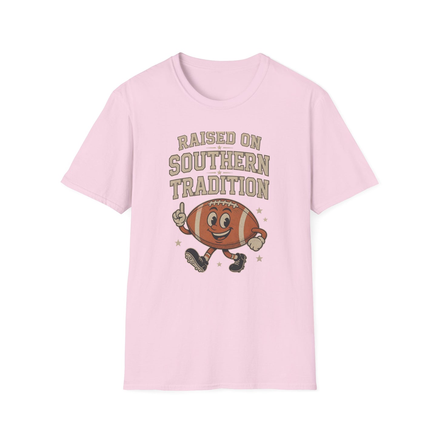 Raised On Southern Tradition Football Fan T-Shirt