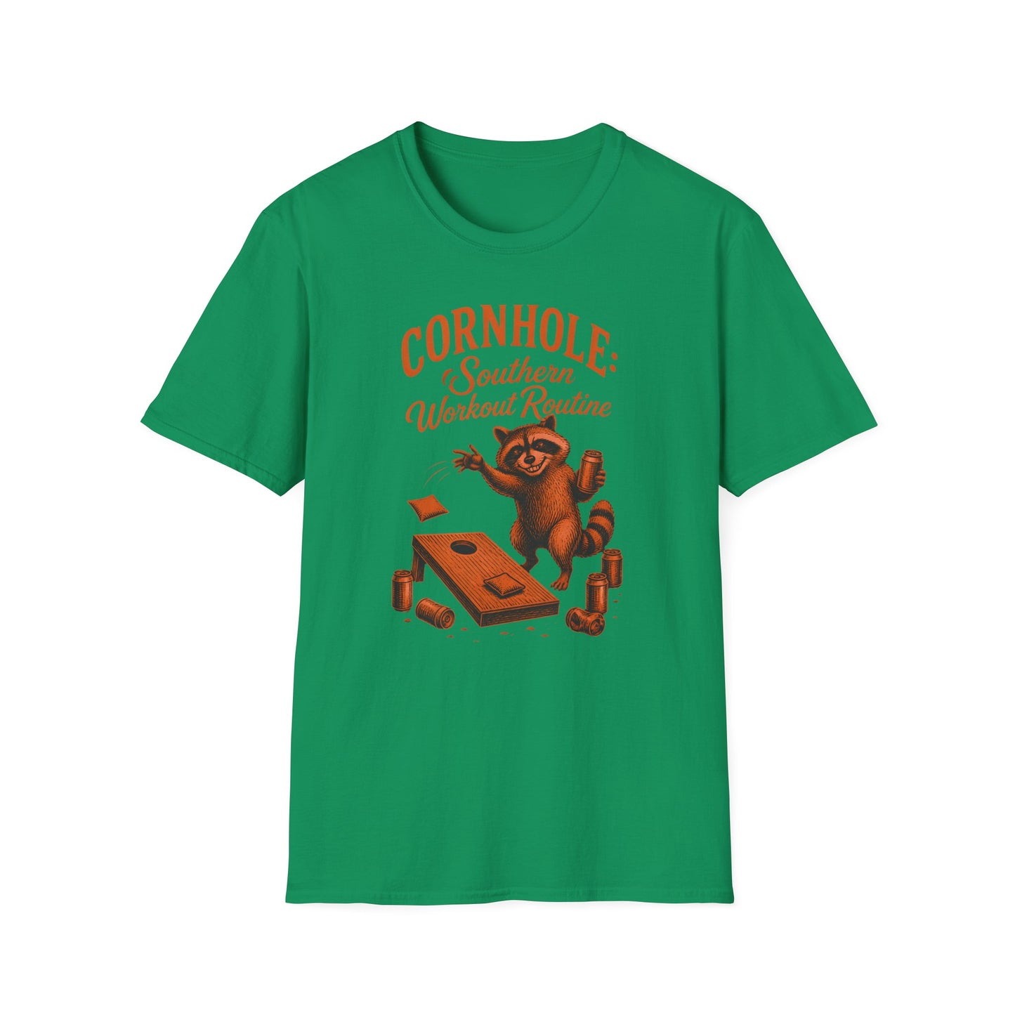 Cornhole Southern Workout Routine Fun T-Shirt