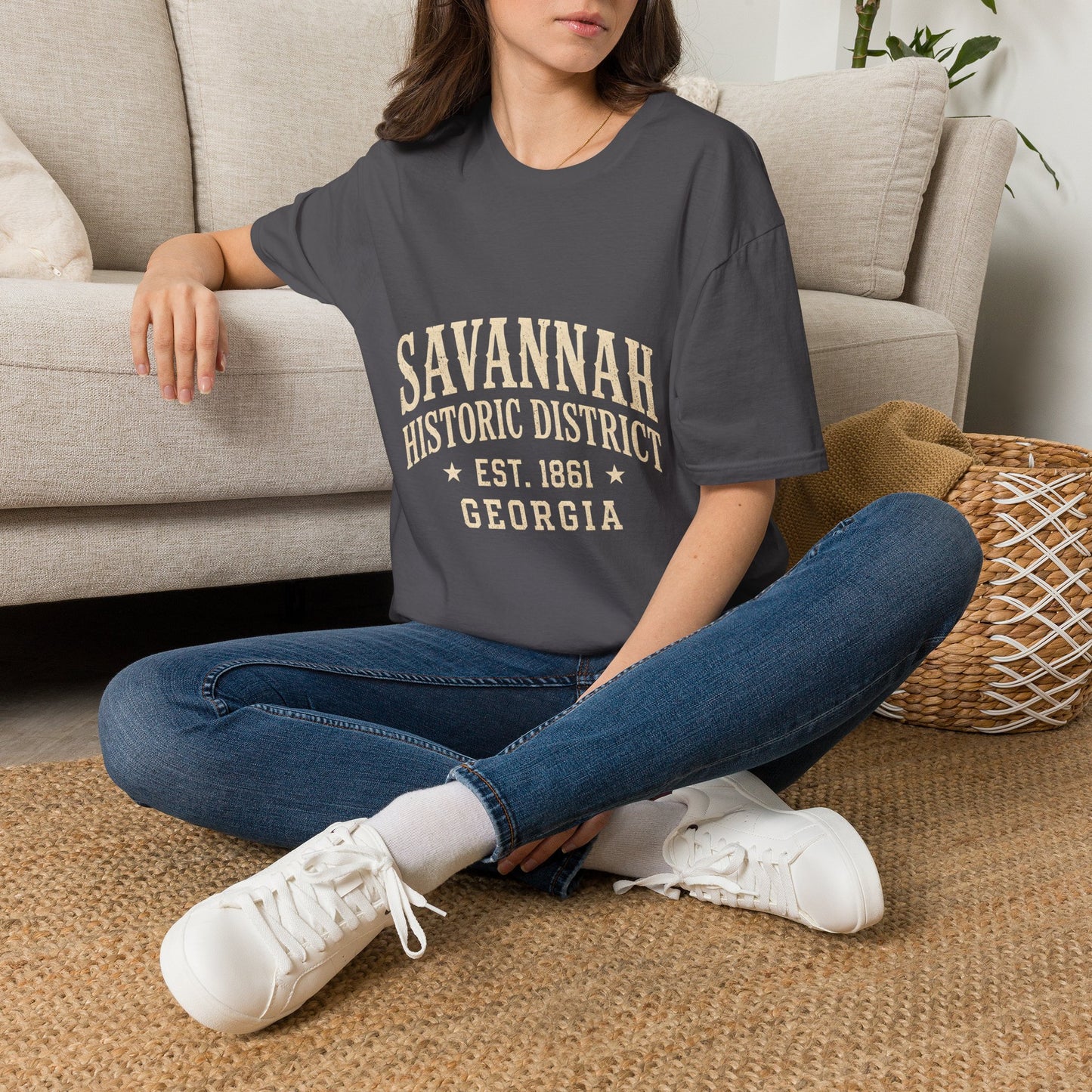 Savannah Historic District Established 1861 Georgia T-Shirt