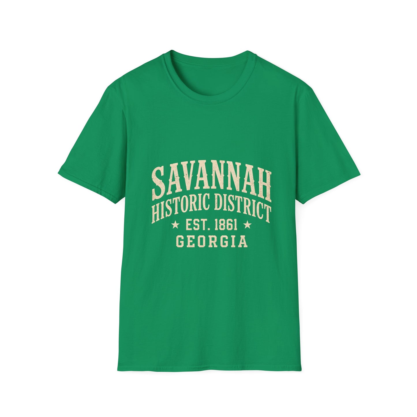 Savannah Historic District Established 1861 Georgia T-Shirt