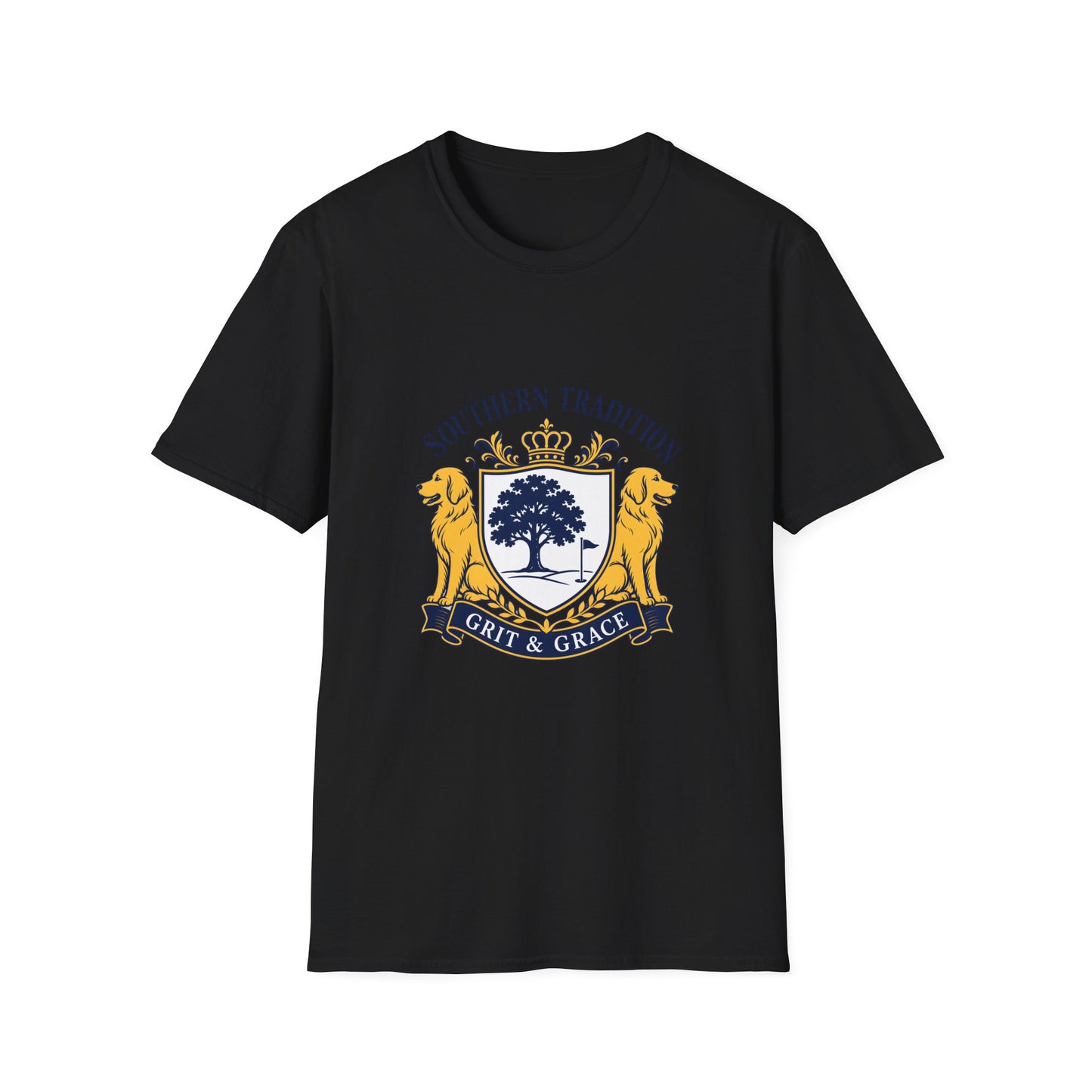 Southern Tradition Crest  Grit & Grace  Heritage T-Shirt