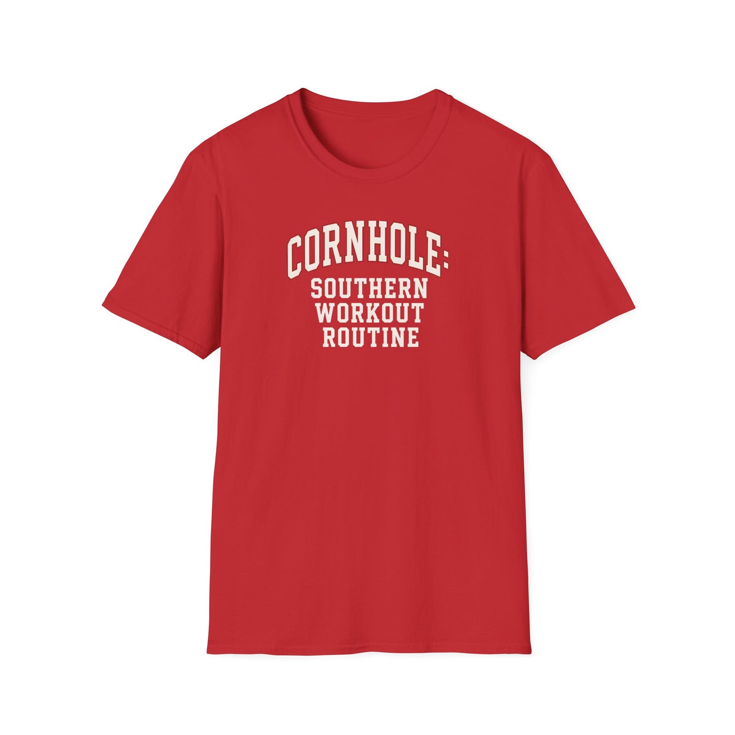 Cornhole Southern Workout Routine T-Shirt