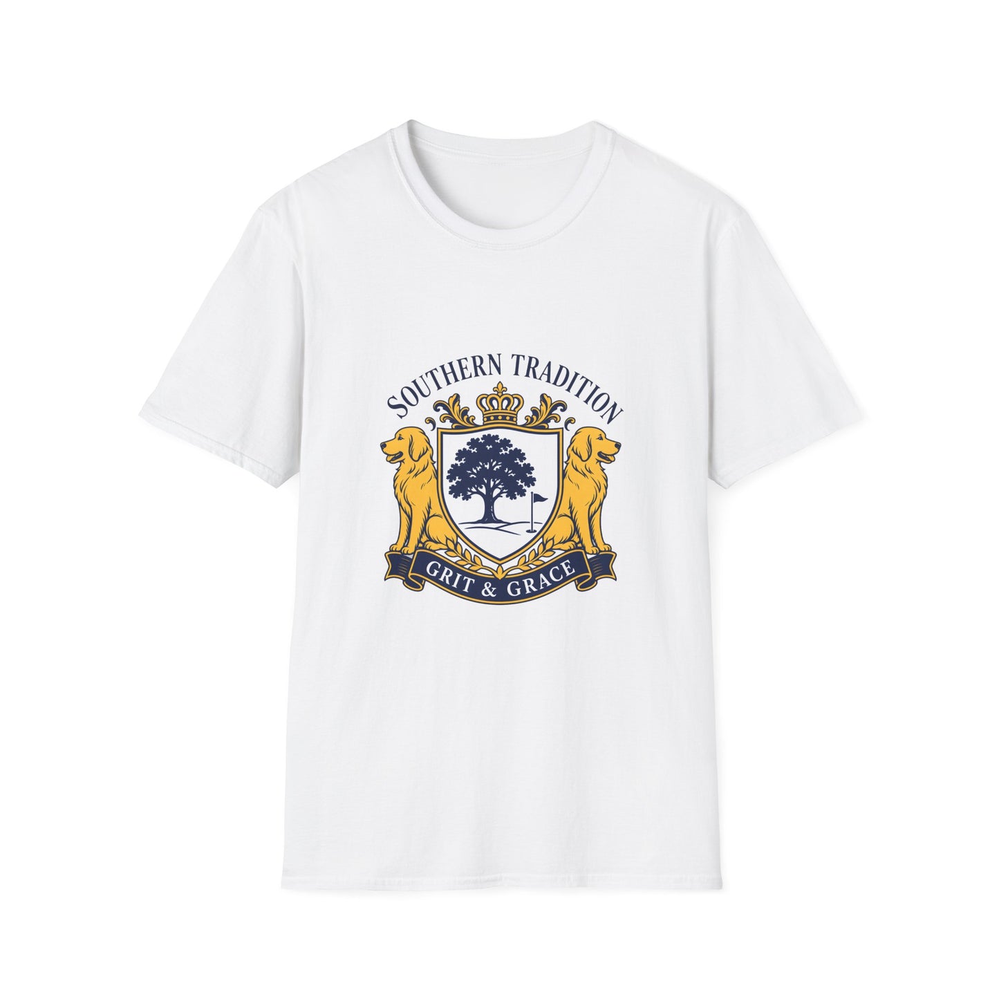 Southern Tradition Crest  Grit & Grace  Heritage T-Shirt