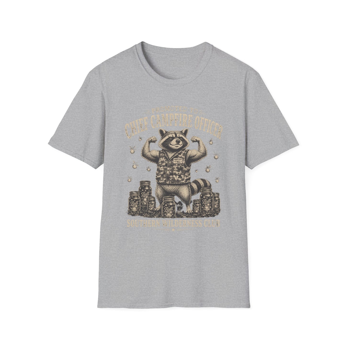 Promoted To Chief Campfire Officer Southern Wilderness T-Shirt