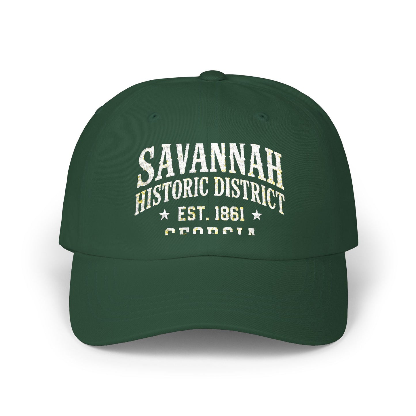 Savannah Historic District Established 1861 Georgia Cap
