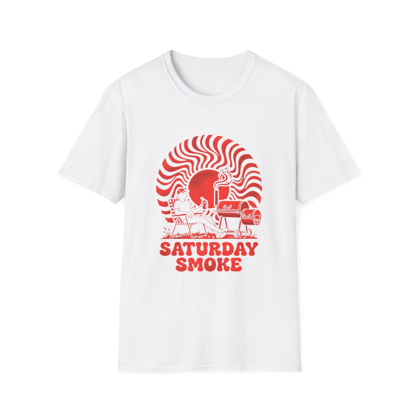 Saturday Smoke BBQ Grilling Southern Style T-Shirt
