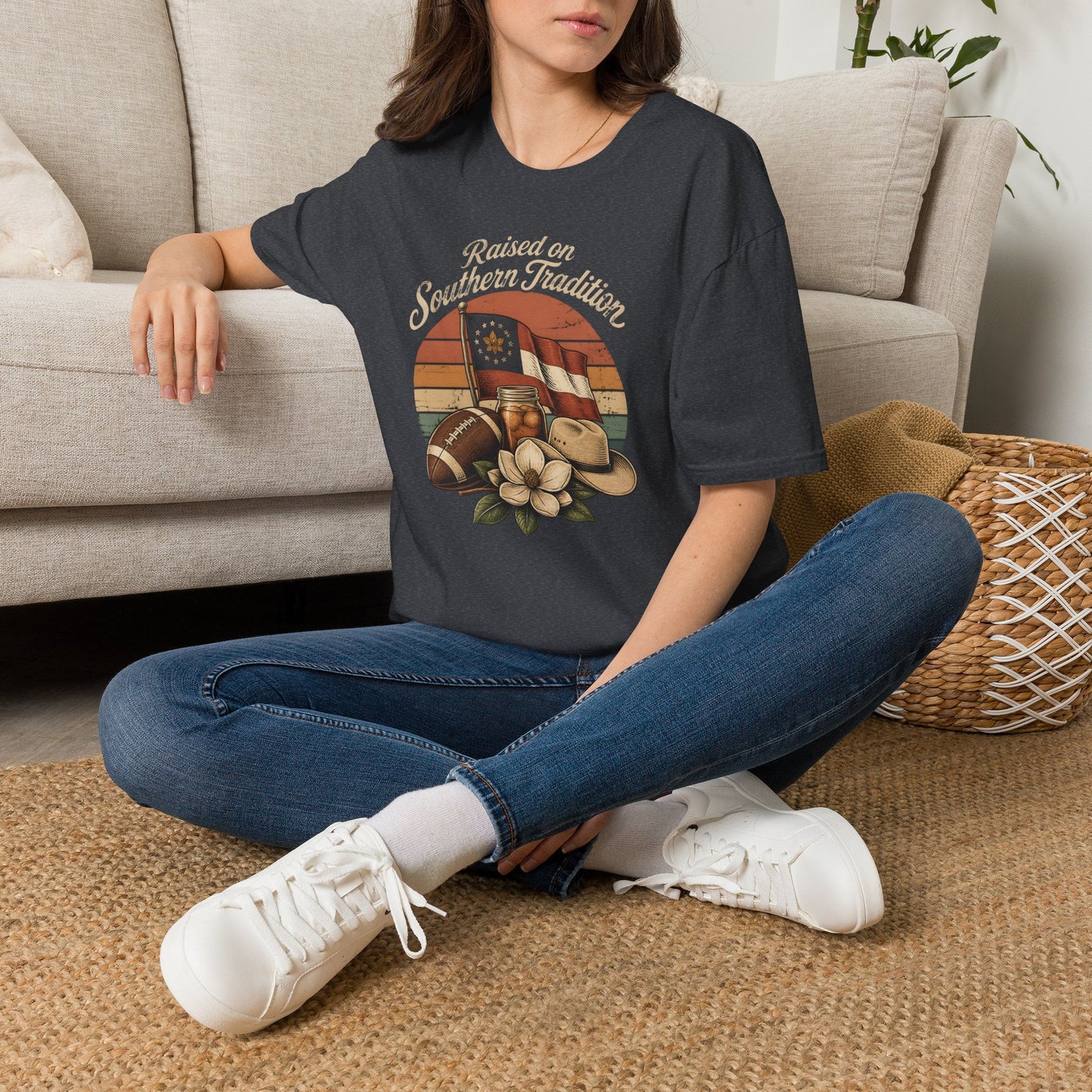 Raised On Southern Tradition Vintage T-Shirt