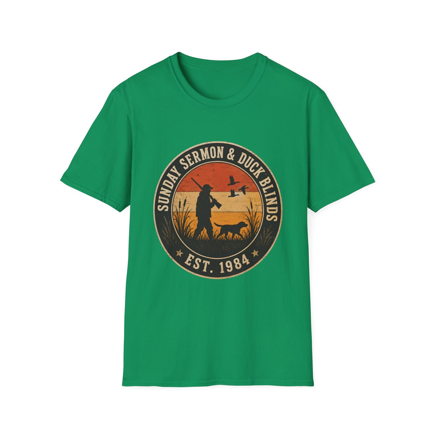 Sunday Sermon And Duck Blinds Est 1984 T-Shirt