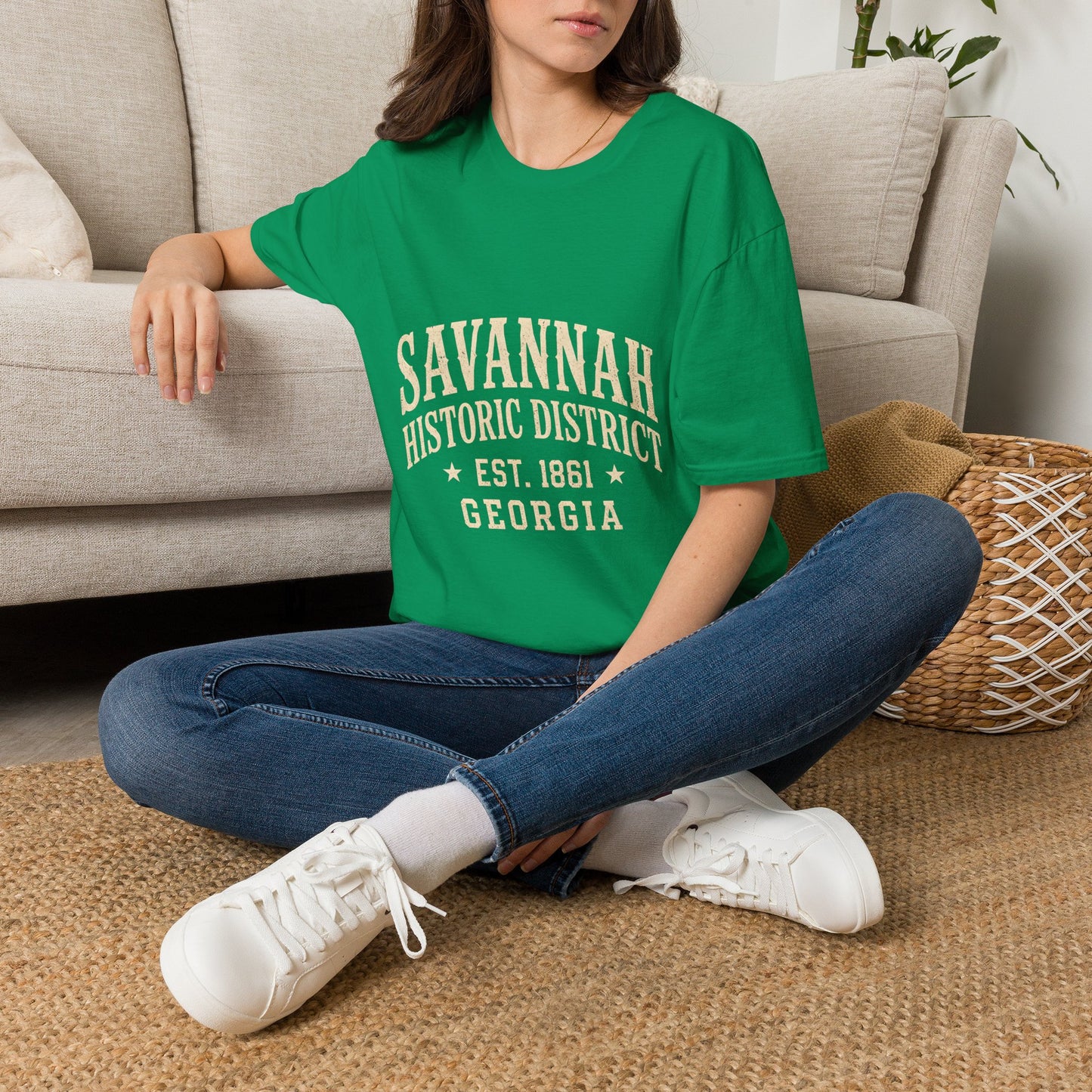 Savannah Historic District Established 1861 Georgia T-Shirt
