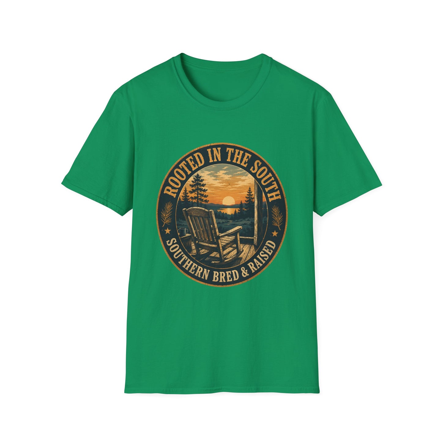 Rooted In The South Southern Bred And Praised T-Shirt