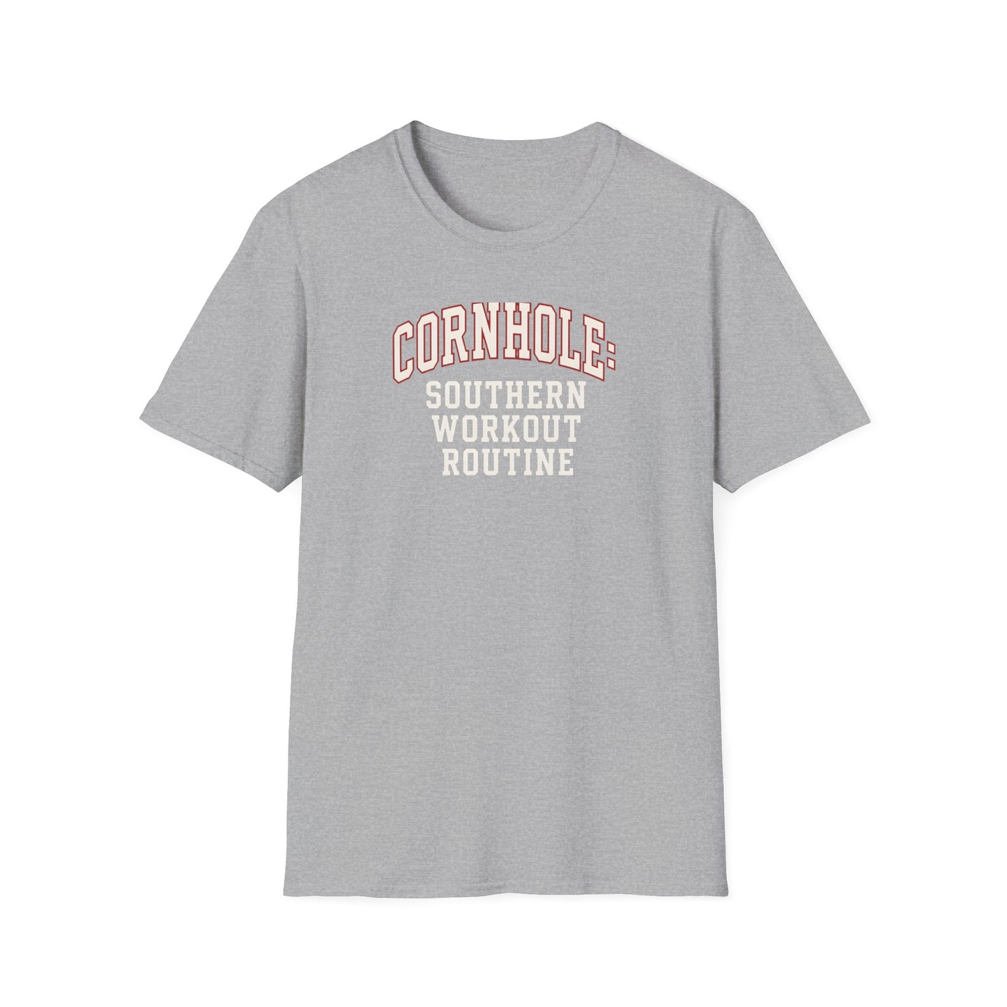 Cornhole Southern Workout Routine T-Shirt