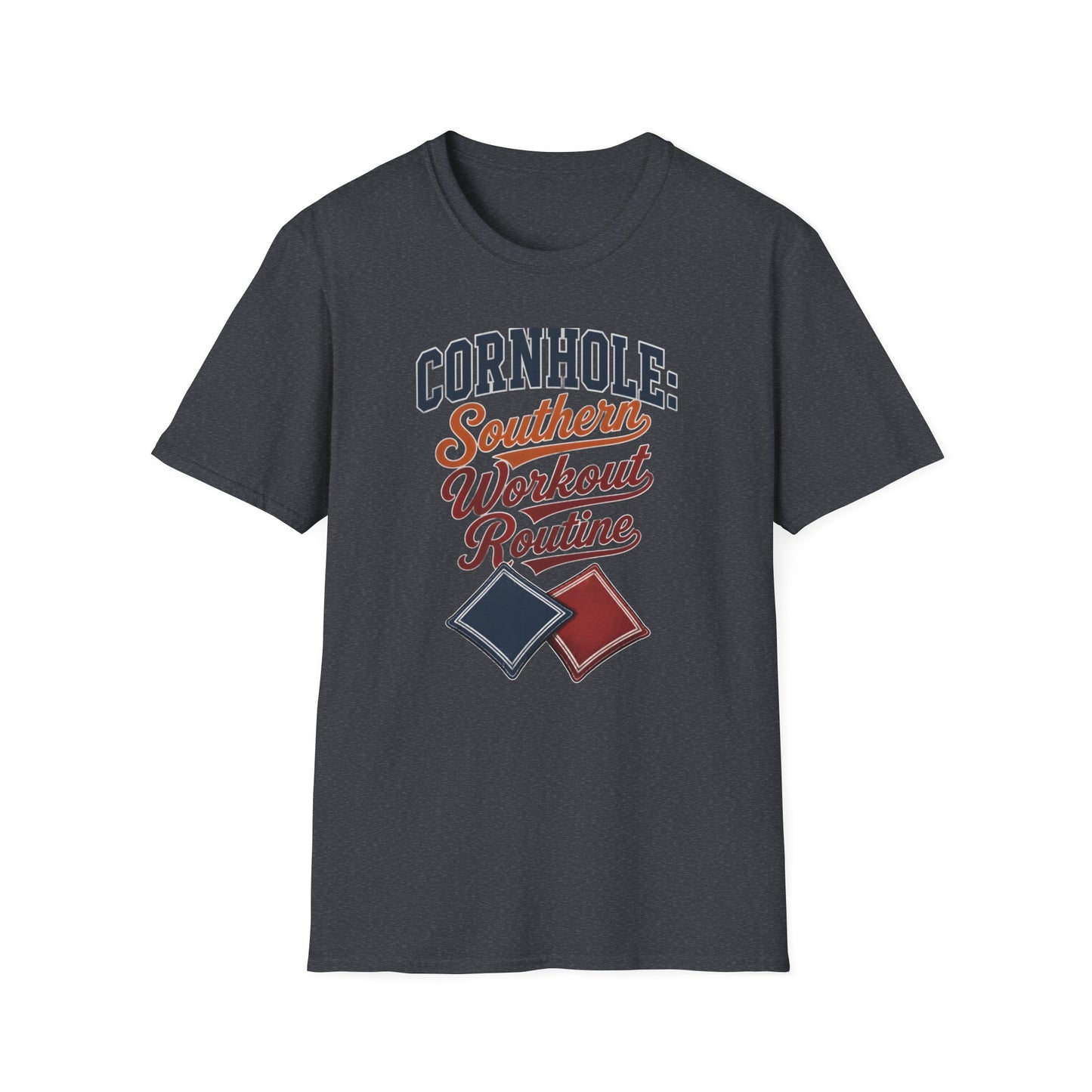 Cornhole Southern Workout Routine T-Shirt
