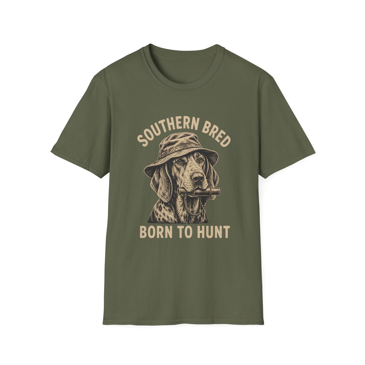 Southern Bred Born To Hunt Dog Lover T-Shirt