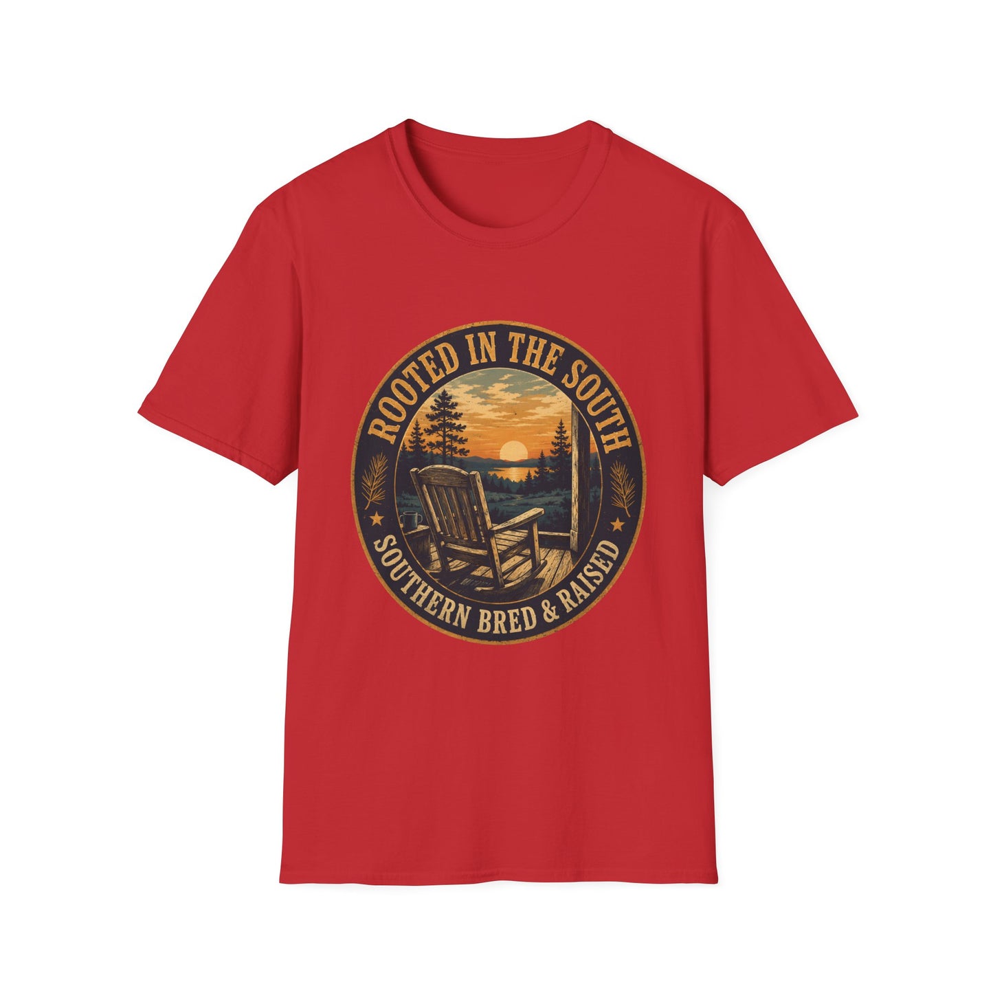 Rooted In The South Southern Bred And Praised T-Shirt