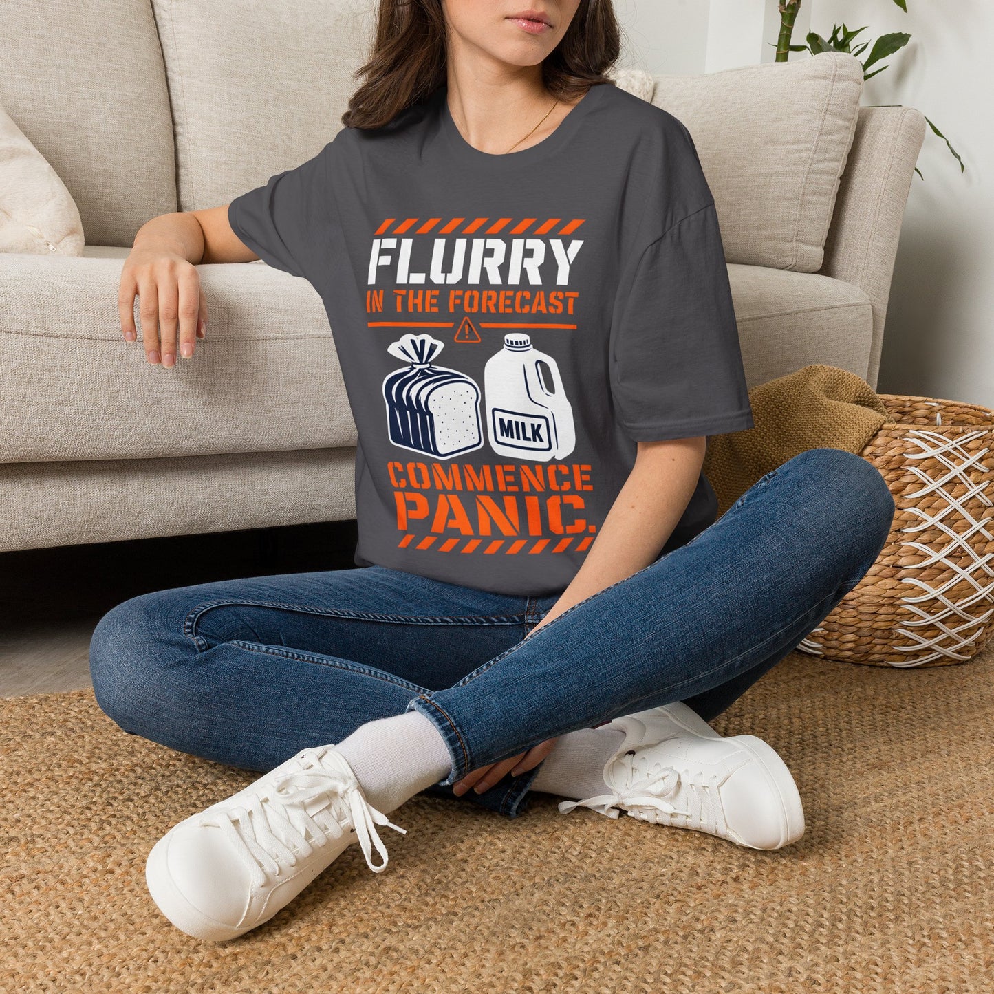Flurry In The Forecast Commence Panic T-Shirt