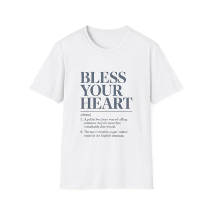 Bless Your Heart  Southern Phrase Definition T-Shirt - HomeGrown South Graphic Tee (View 2)