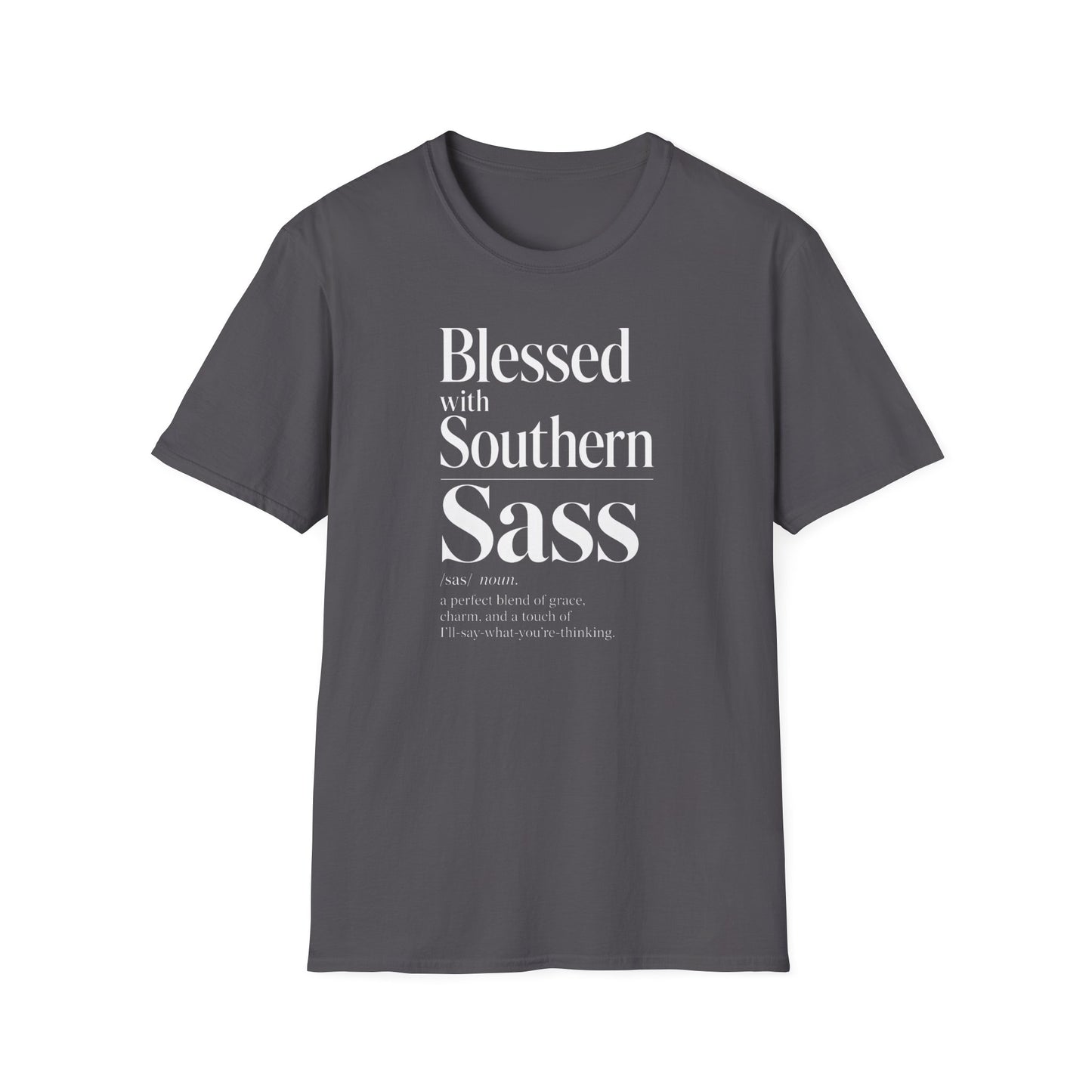 Blessed With Southern Sass Definition T-Shirt