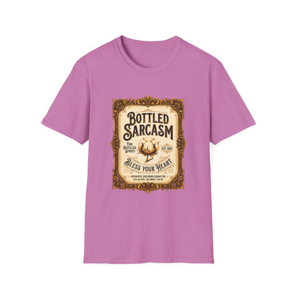 Bottled Sarcasm Vintage Label Graphic T-Shirt - HomeGrown South Graphic Tee (View 9)