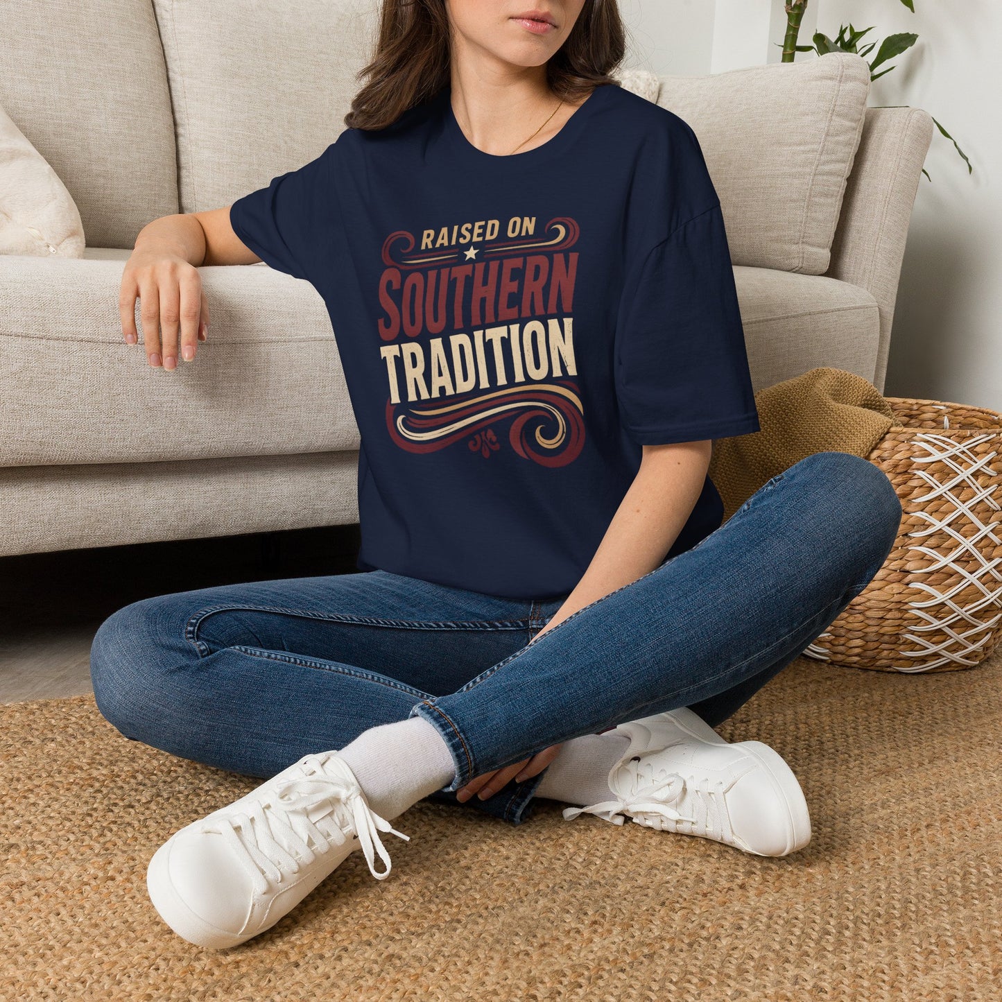 Raised On Southern Tradition Vintage T-Shirt