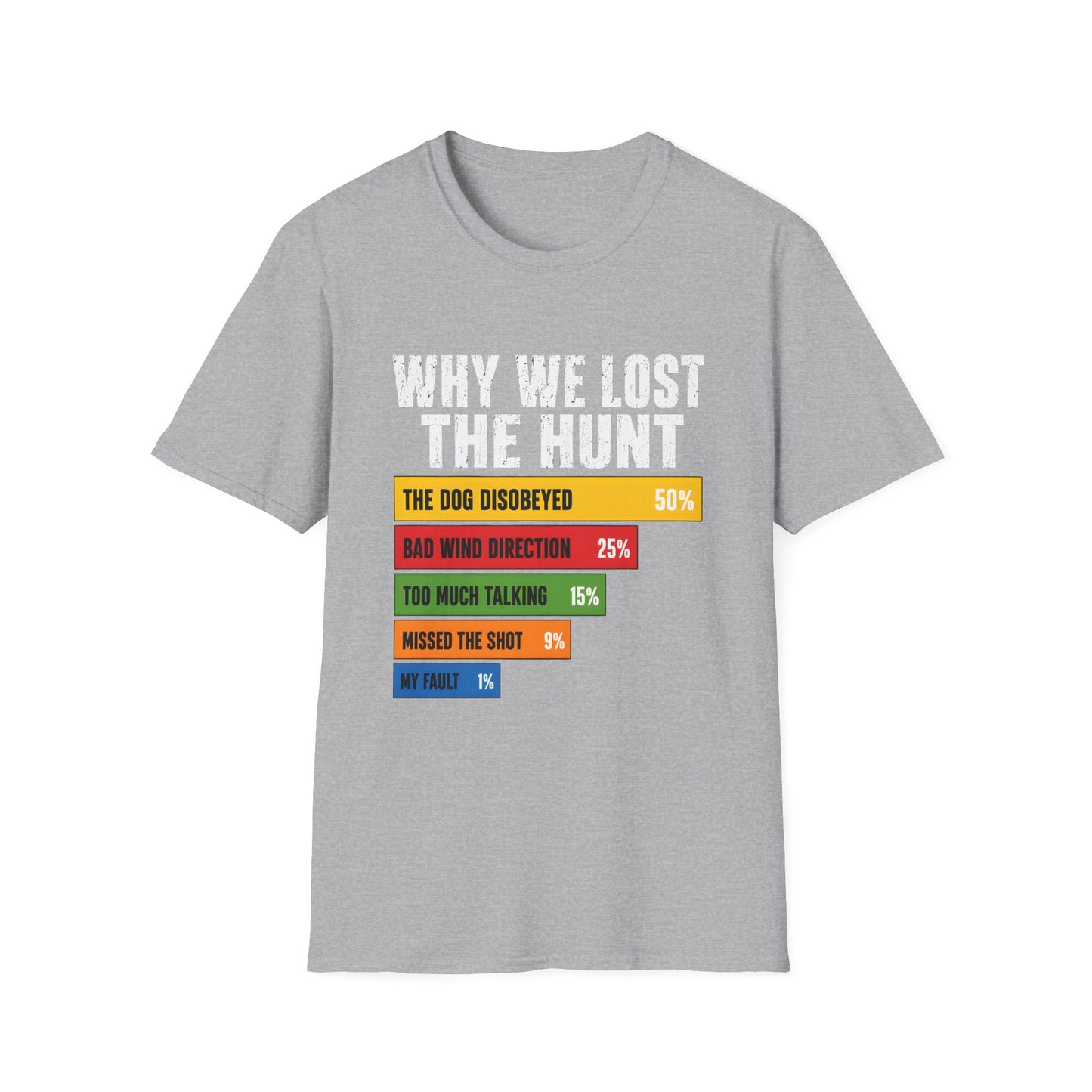 Why We Lost The Hunt Funny Hunting T-Shirt
