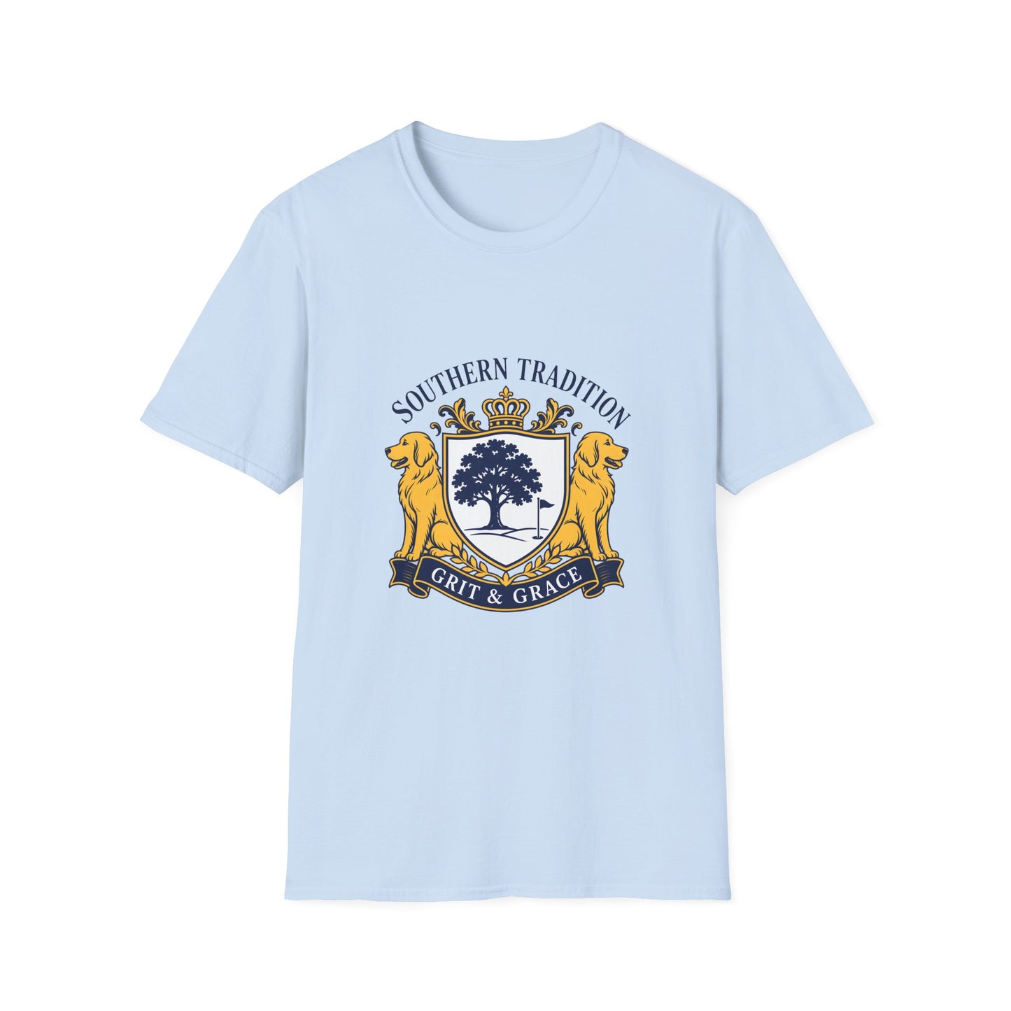 Southern Tradition Crest  Grit & Grace  Heritage T-Shirt