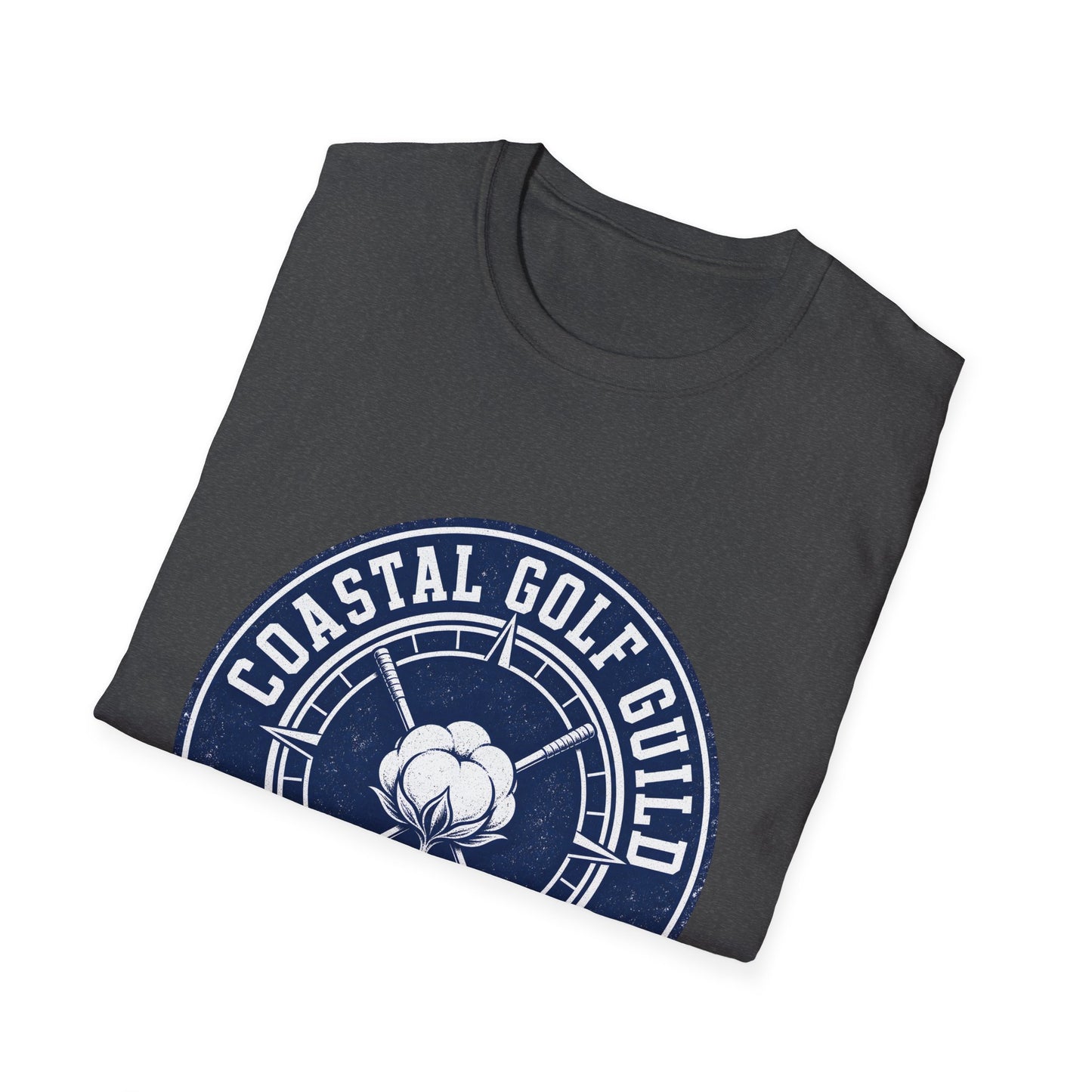 Coastal Golf Guild Vintage Golf Logo (Est. 1982) T-Shirt