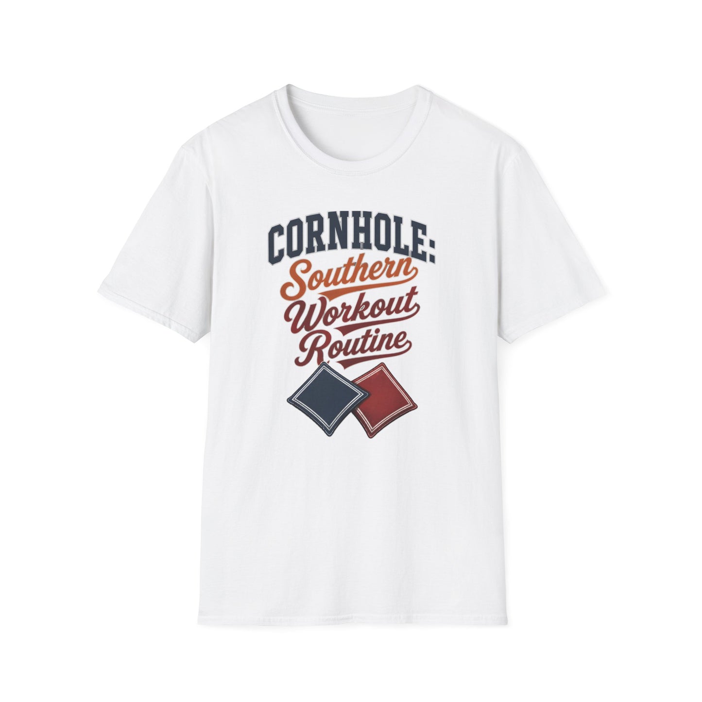 Cornhole Southern Workout Routine T-Shirt