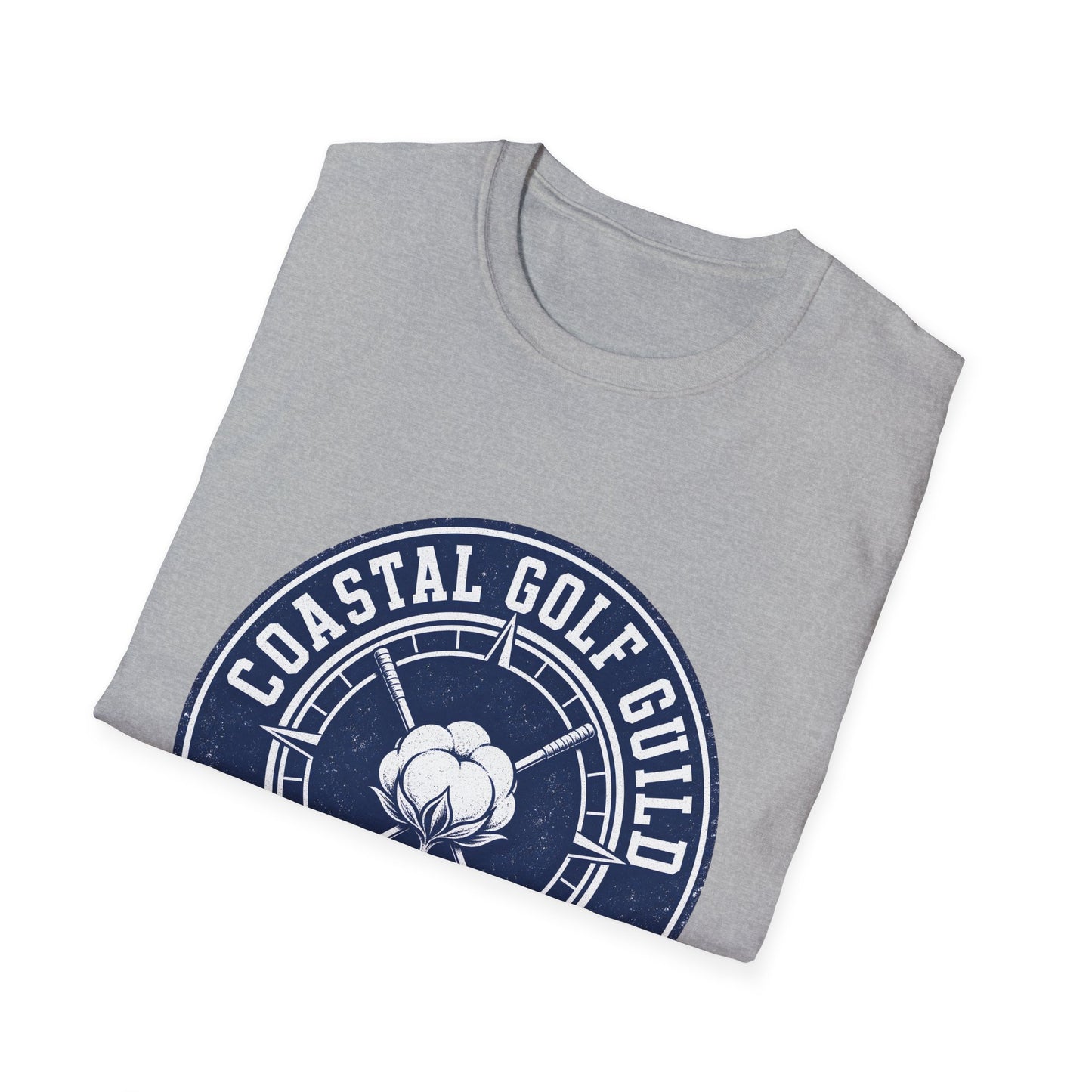 Coastal Golf Guild Vintage Golf Logo (Est. 1982) T-Shirt