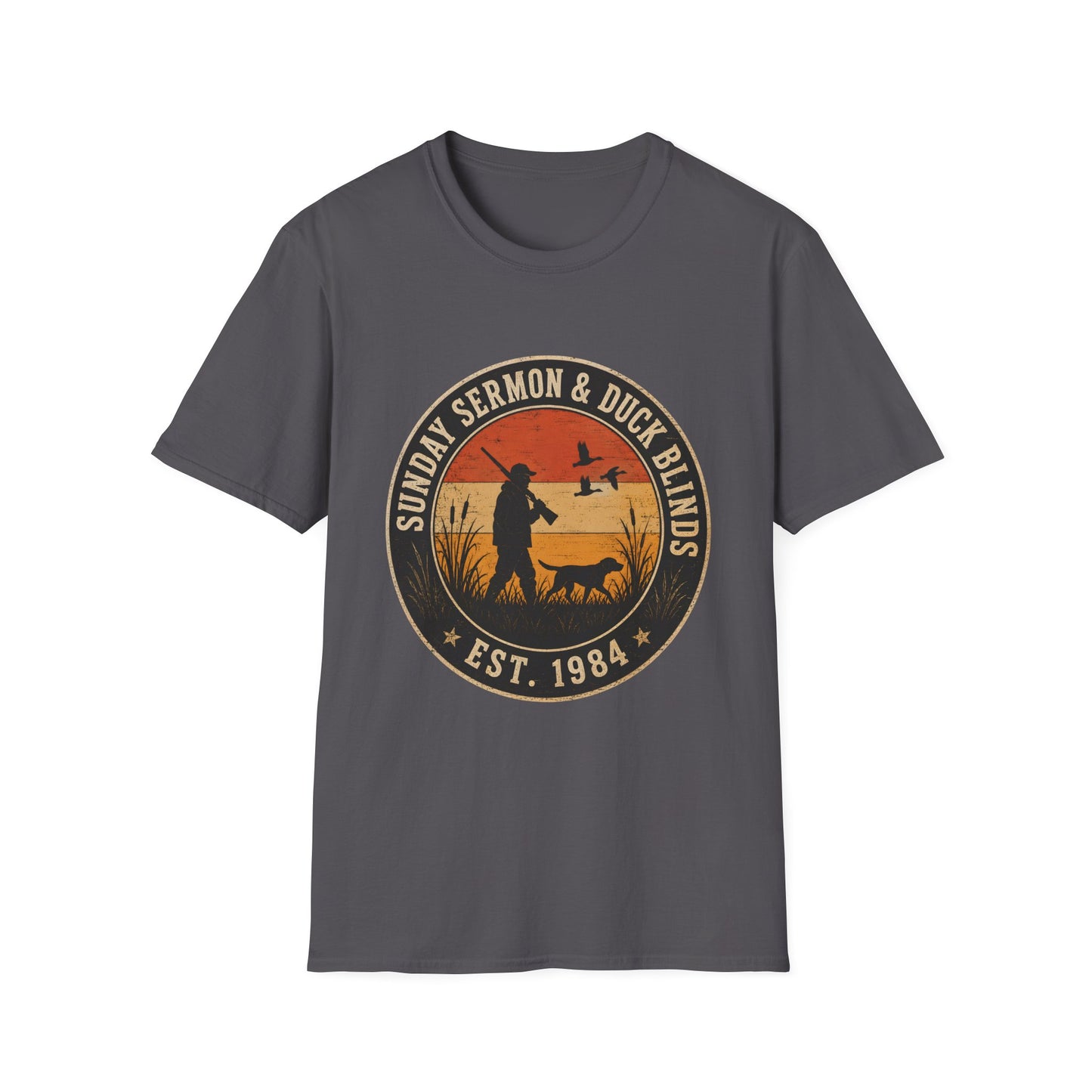 Sunday Sermon And Duck Blinds Est 1984 T-Shirt