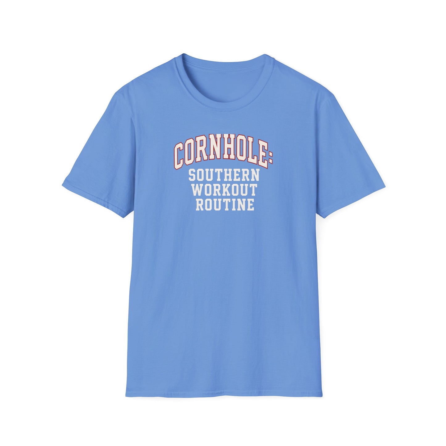 Cornhole Southern Workout Routine T-Shirt