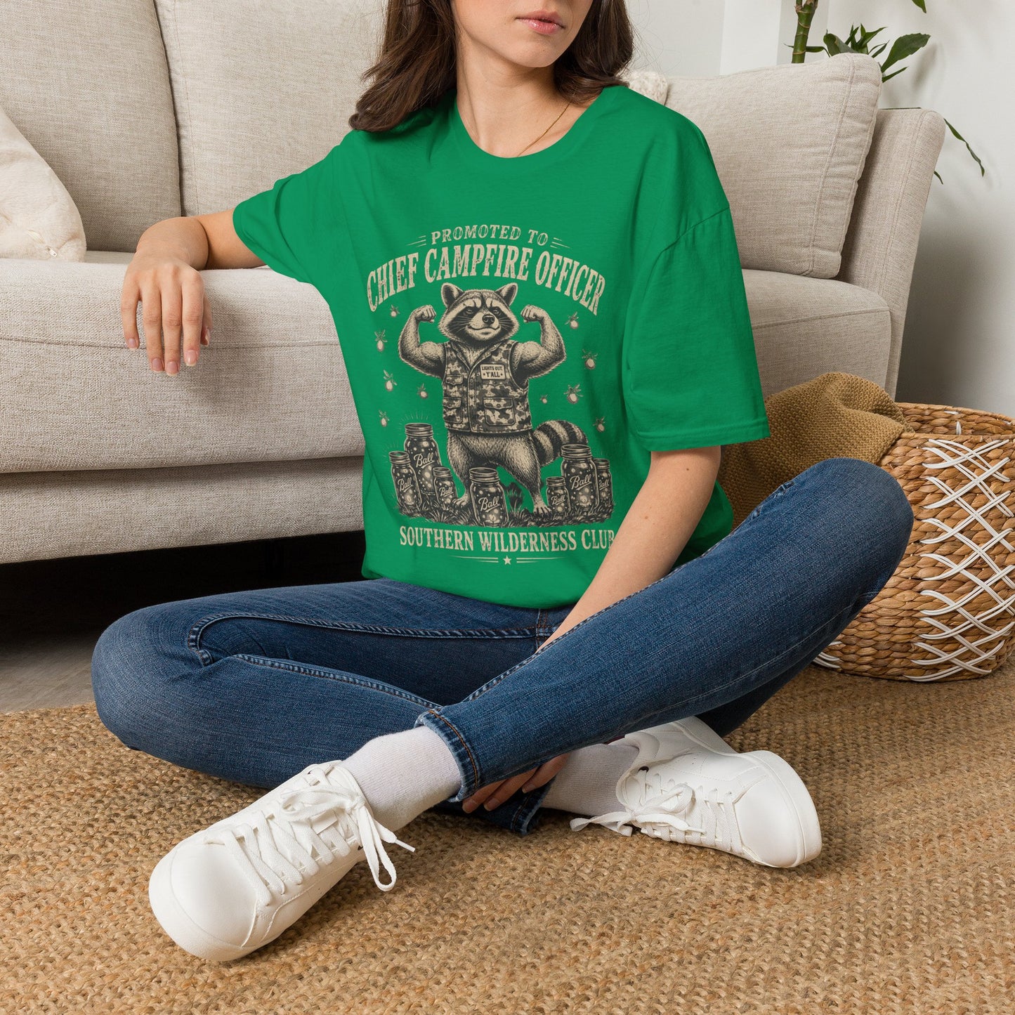 Promoted To Chief Campfire Officer Southern Wilderness T-Shirt