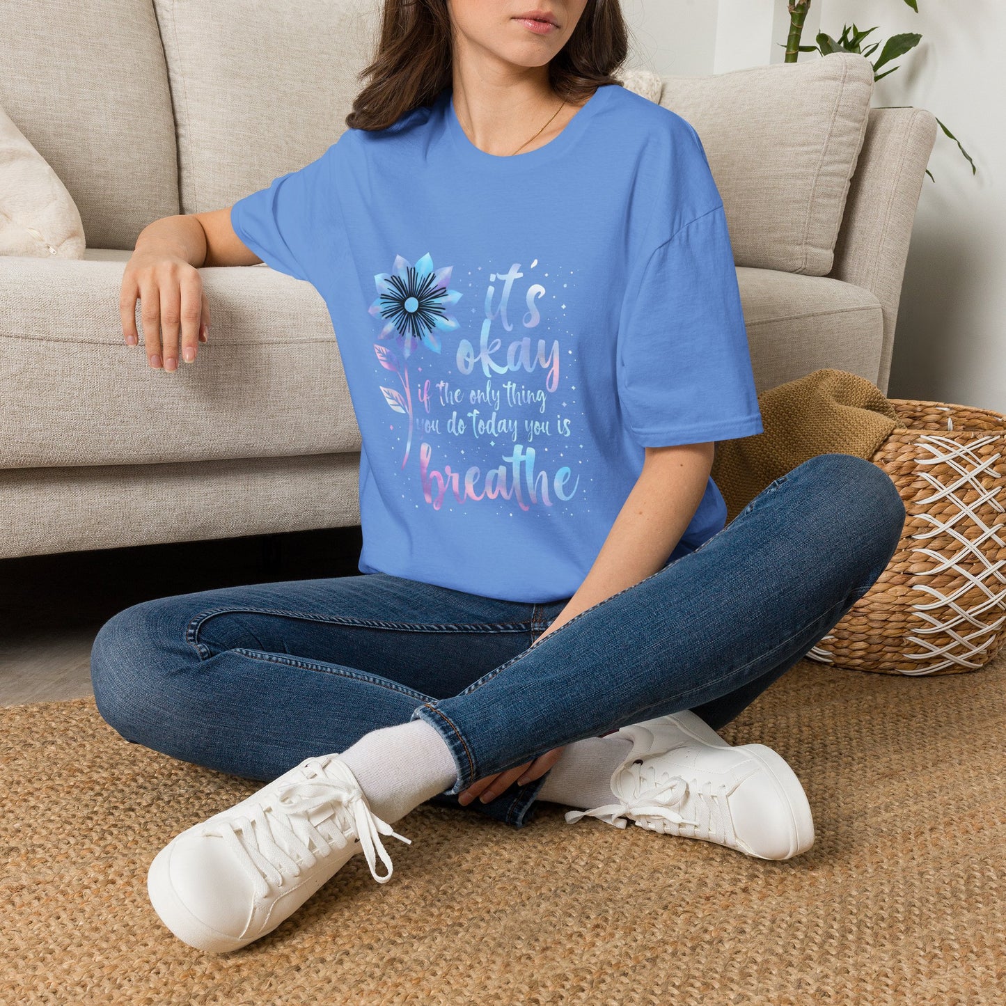 Its Okay Motivational Positive Affirmation T-Shirt
