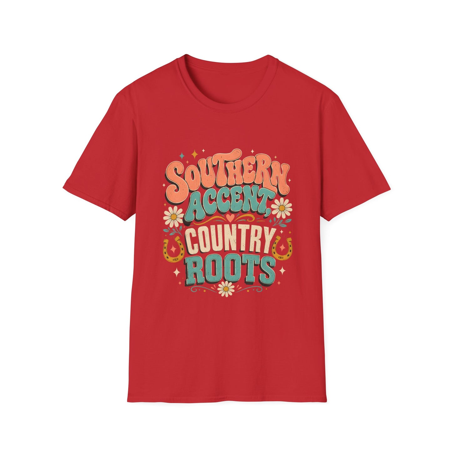 Southern Accent Country Roots Retro T-Shirt