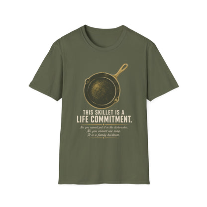This Skillet Is A Life Commitment Family Heirloom T-Shirt