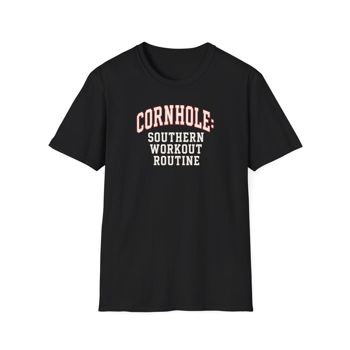 Cornhole Southern Workout Routine T-Shirt